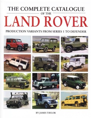 LAND ROVER SERIE 1, 2 I 3 DEFENDER (1948-2016) ALBUM DOKLADNY KATALOG 24H  