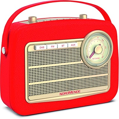 RADIO PRZENOŚNE NORDMENDE TRANSITA 130 CZERWONE