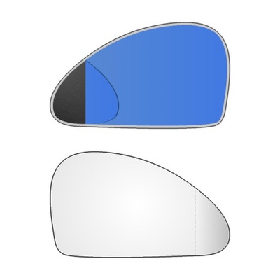 Асферическое зеркало ford cougar 1998-2002 2001 2000 фото №1