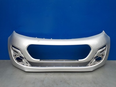 Peugeot 107 lift 2012-2014 12-14 бампер передній фото №1