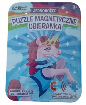 WEVEEL PUZZLE MAGNETYCZNE UBIERANKA