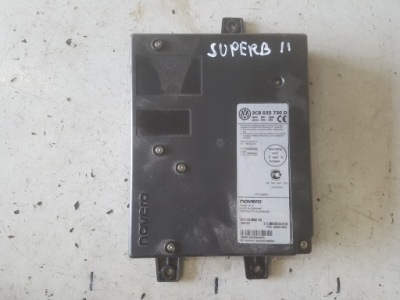 Skoda superb 2 ii lift модуль блок управления bluetooth фото №1