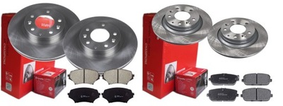 Тормозные диски тормозные колодки p+t brembo mazda mx-5 iii фото №1
