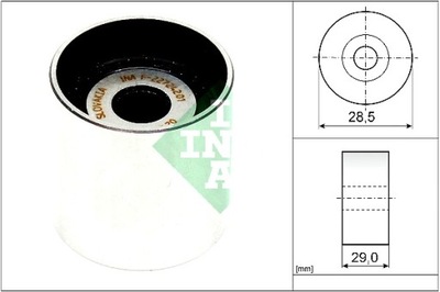 INA ROLLO PROPULSOR CORREA DISTRIBUCIÓN MAN TGE AUDI A1 A3 A4 ALLROAD B8  