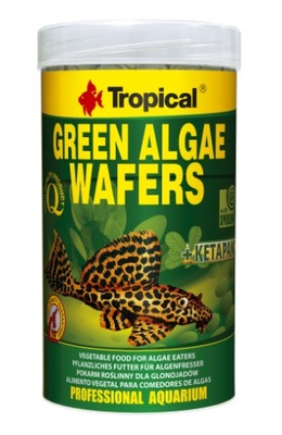 Tropical Green Algae Wafers 250ml/113g Glonojady