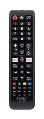Pilot uniwersalny SAVIO RC-07 telewizory