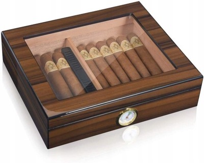 Drewno cedrowe Podróżować Humidor do cygar Etui