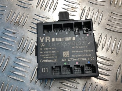 Mercedes w176 a250 блок управления модуль дверь правый перед a1669006005 фото №1