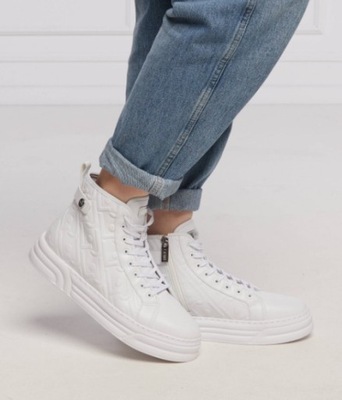 Sneakersy Liu Jo białe wysokie