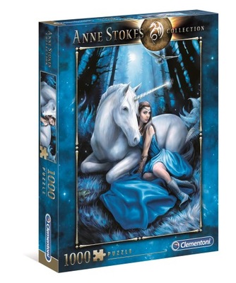 Puzzle 1000 el. Anne Stokes Blue Moon k-39462