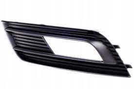 Audi a4 b8 11+lift решётка радиатора решётка рамка l+p чёрные фото №1