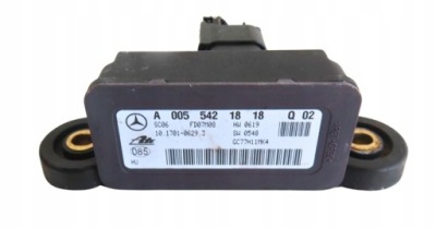 Датчик прискорення esp mercedes c klasa w204 2007-2013 rok a0055421818 фото №1