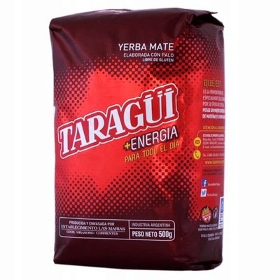 Yerba Mate Taragui Energia 500G Argentyna
