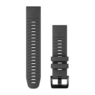 Garmin Pasek do zegarka QuickFit 22 - Grafitowy silikonowy, 010-13280-09