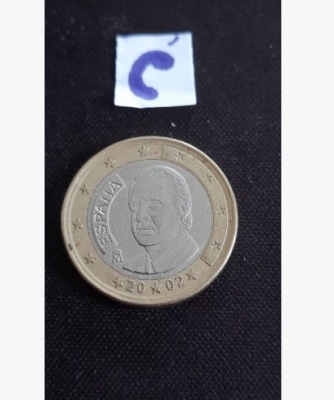 Hiszpania 1 Euro 2002