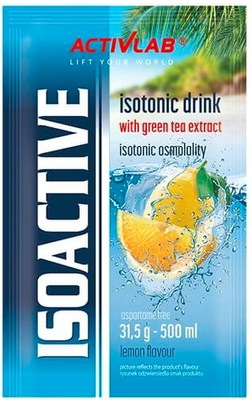 ISOACTIVE izotonik cytryna ActivLab 31,5 g