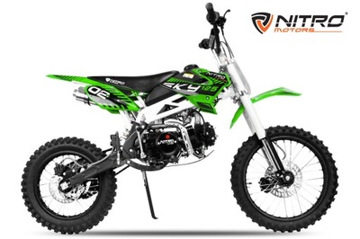 CROSS Sky 125 17/14 PIT BIKE MANUAL MOTOCYKL XL zi