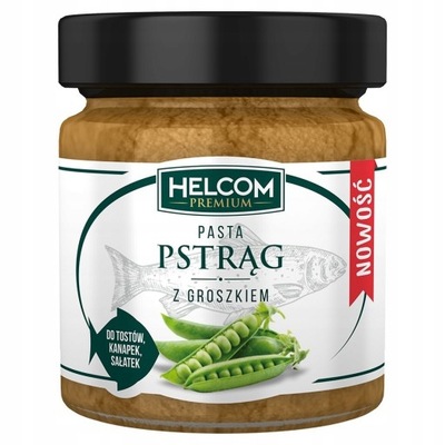 Pasta pstrąg z groszkiem Helcom 0,18 kg