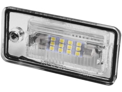 LAMPA TABLICY REJ. AUDI A3/A4/A5/A6/A8 03-13 LE/PR LED