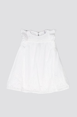 Sukienka tkaninowa biała 104 Coccodrillo