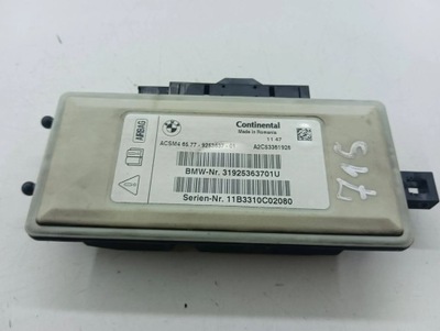 Bmw 5 f10 f11 2012 блок керування / модуль подушка безпеки фото №1