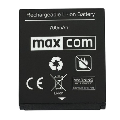 Oryginalna nowa bateria do Maxcom MM825 akumulator 700mAh