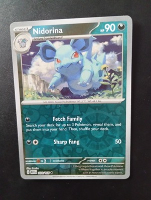 Nidorino R.Holo Pokemon 151 2023 rok 030/165 POKEMON TCG