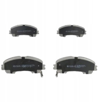 Гальмівні колодки гальмівні перед renault koleos ii 1.7 2.0 фото №1