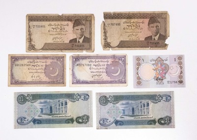 IRAK / PAKISTAN - ZESTAW BANKNOTÓW (NR 1)