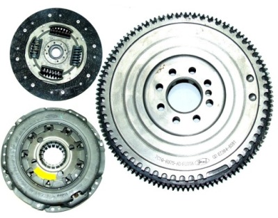 Комплект сцепление диск прижим колесо маховик ford transit 2.4 2007 - 2014 фото №1