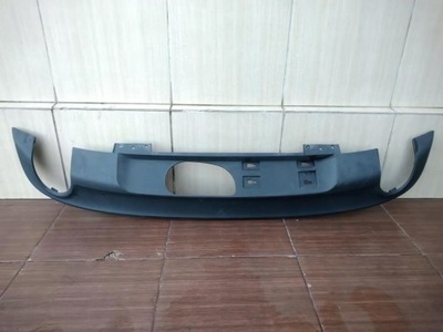 Накладка диффузор спойлер задний volvo v60 18- фото №1