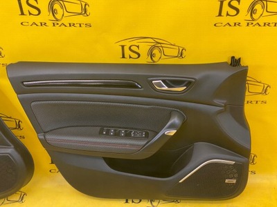 Оббивка обшивка двері перед лівий renault megane iv rs eu фото №1