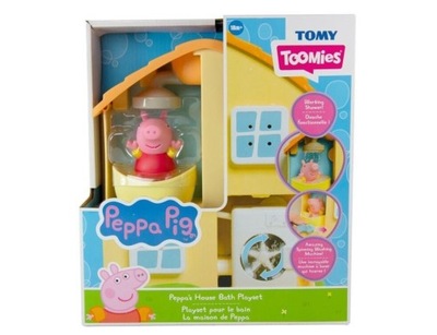 ŚWINKA PEPPA DOMEK KĄPIELOWY TOMY, TOMY