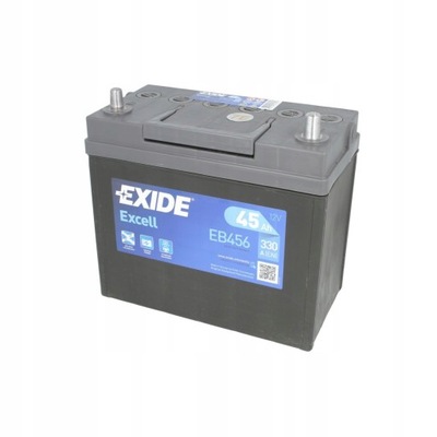 АКУМУЛЯТОР EXIDE EXCELL 45AH 330A P+