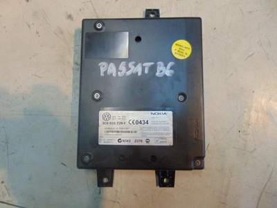 Модуль телефона vw passat b6 3c0035729f фото №1