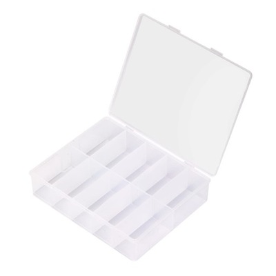 Organizer przezroczystyz przegródkami