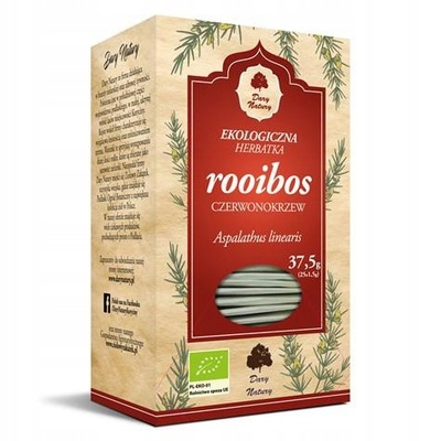 Herbata Rooibos EKO 25 x1,5g DARY NATURY
