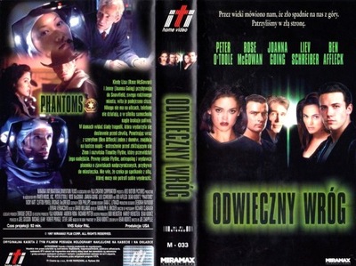 UNIKAT RARYTAS ** ODWIECZNY WRÓG ** VHS