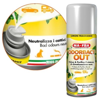 SPRAY DO LIMPIADO I ODSWIEZANIA DE ACONDICIONADOR ZAPACH LEMON MAFRA  