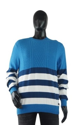 PEPE JEANS CIENKI KOLOROWY SWETER (M)