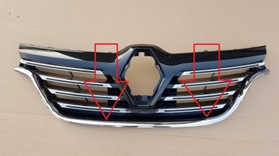 Renault talisman передний хром молдинг решётка решётка фото №1
