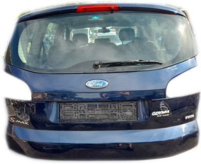 Ford s-max i кришка багажника багажника задній скло e6 inkblue фото №1