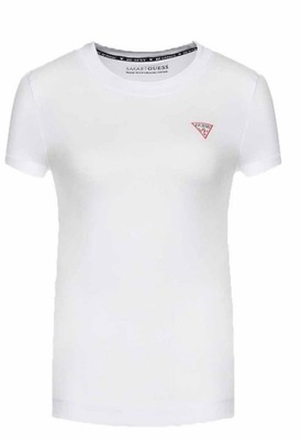 Guess t-shirt W1YI0ZJ1311 G011 biały XS