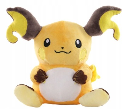 RAYCHU PIKACHU POKEMON PIKACHU GO PLUSZAK NOWY