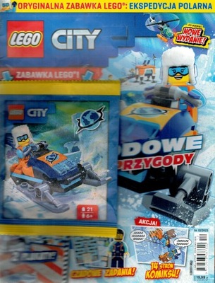 Lego City 12 / 2023 Ekspedycja polarna Skuter śnieżny LEGO