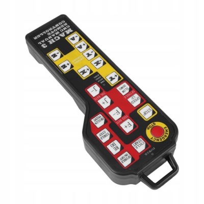 KONTROLER RĘCZNY NaMacH3 STEROWNIK CNC USB 4-OSIOW