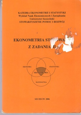 EKONOMETRIA STOSOWANA Z ZADANIAMI