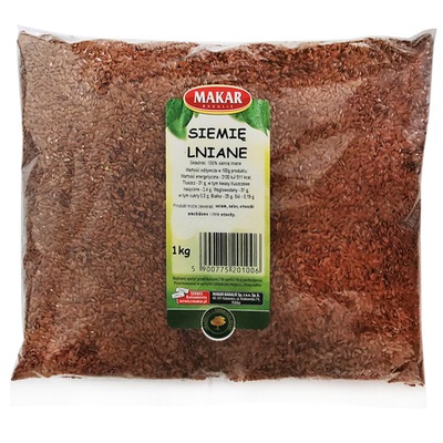 Makar siemię lniane 1kg