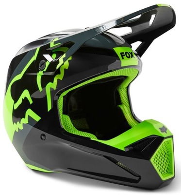 Fox V1 Xpozr Black/Grey Kask enduro off-road