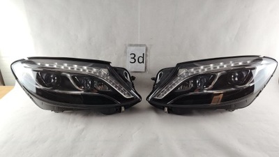 MERCEDES S KLASĖ 222 FULL LED KAIRYSIS DEŠINYSIS ILS ŽIBINTAS KAIRĖ DEŠINIOJI REFLEKTORIUS 